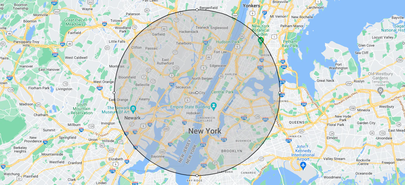 Map Form Full Width Frame